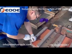 Hydraulische Zylinder-Skiving-Roller-Brennmaschine mit doppelter Rotation 2500 mm Länge