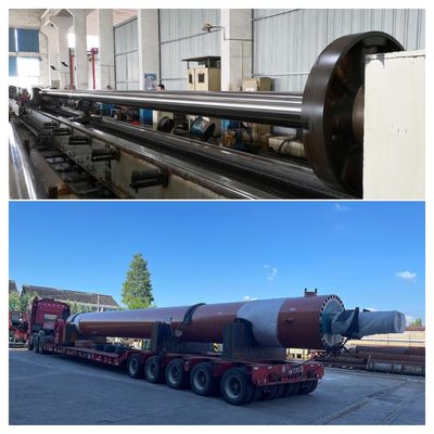 21 Mpa Arbeitsdruck Stahlmühle 27SiMn Zylinderröhre Schwere Hydraulikzylinder