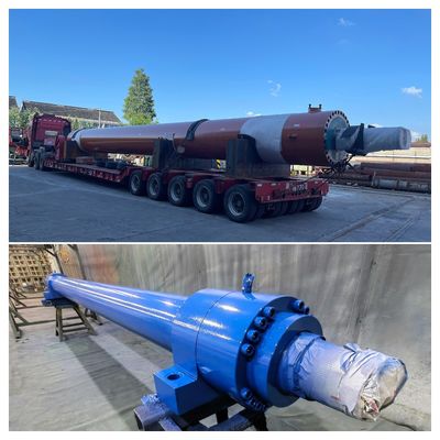 Schwere Hydraulikzylinder mit maximalem Bohrdurchmesser von 865 mm in Stahlwerken