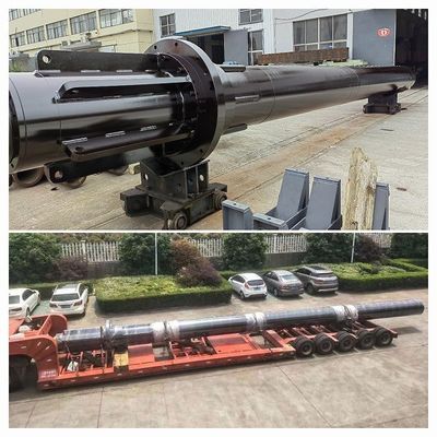 Anti-Rotations-Vertikalgusszylinder Selbstgesteuerter Hydraulikzylinder Chrombeschichtung