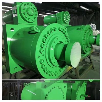 Druckbehälter Stahlmühle Hydraulikzylinder 370 mm Schlagdruck Hydraulikzylinder