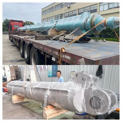 Anpassungsfähige Stahlmühle Hydraulischer Zylinder Schwerlast 42CrMo Kolbenstange