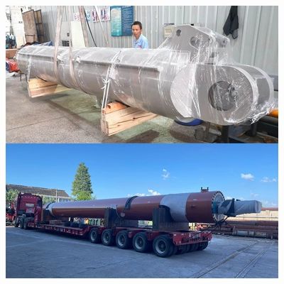 Ölplattformen Kran Hydraulischer Zylinder 25MPa Betriebsdruck für die Schwerindustrie