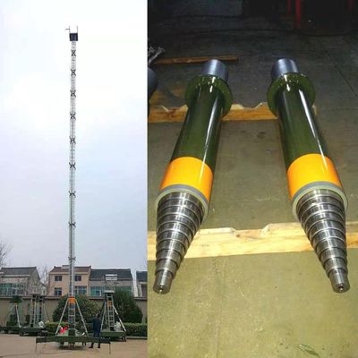Kompakter mehrstufiger Hydraulikzylinder Teleskop-Ein- und Doppelwirkzylinder