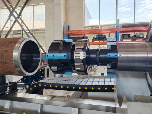 Hydraulische SRB-Skiving- und Rollerbrennmaschine 4000 mm Bearbeitungslänge