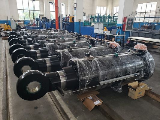 Windkanal-Hydraulikzylinder mit Bohrdurchmesser von 140 mm