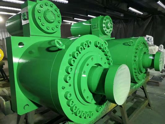 Druckbehälter Stahlmühle Hydraulikzylinder 370 mm Schlagdruck Hydraulikzylinder