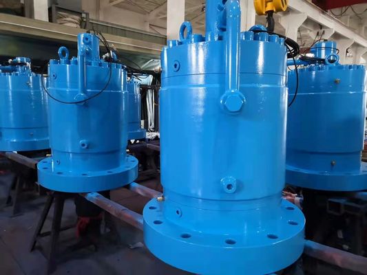 Wasserkühlung der Stahlmühle Hydraulischer Zylinder für die Metallurgie Betriebsdruck 21 MPa