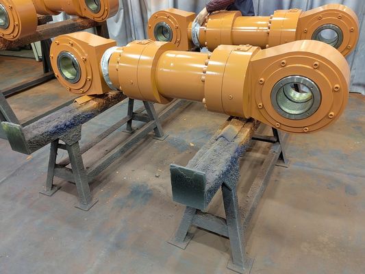 Q345B Kolbenstäbe Material Wandstrahl Hydraulikzylinder