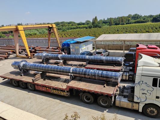 Schwarze Farbe L-HM46 Mittelgusszylinder mit Rotationsschutz