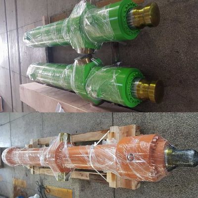 Metallurgie Schwerlast-kompakte Hydraulikzylinder nach Maß 16 MPa Ringdruck
