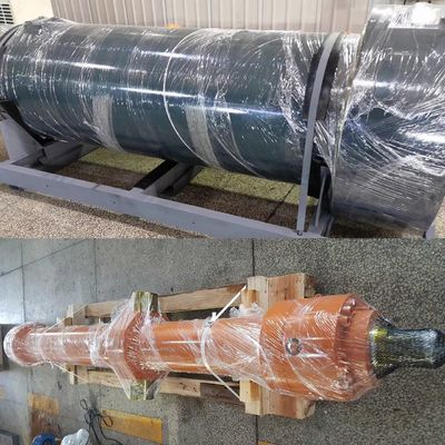 21 Mpa Arbeitsdruck Stahlmühle 27SiMn Zylinderröhre Schwere Hydraulikzylinder