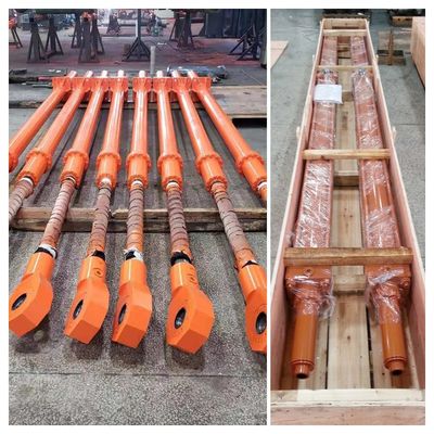 3-stufige Hydraulikzylinder mit 27SiMn-Zylinderrohr