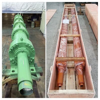 Maßgeschneiderter Durchmesser Edelstahl Hydraulischer Zylinder In Bordleiter
