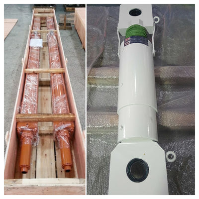 Industrielle 210 Bar Stahlmühle Hydraulikzylinder Schwerlast 27SiMn Zylinderröhre