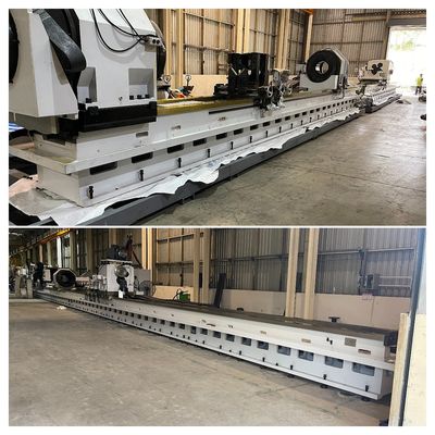 Einfach rotierende Skiving-Roller-Brennmaschine mit 750 mm Rohrlänge
