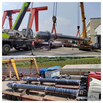 6500 mm Schlag vertikaler Gießzylinder 240 mm/min mit robuster Konstruktion