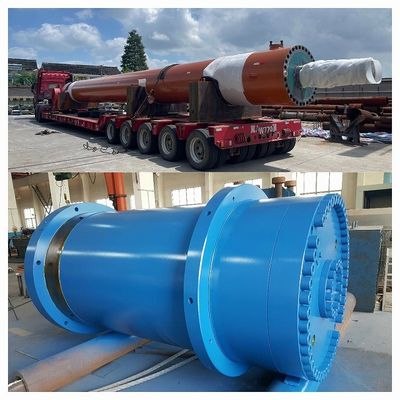 Hydraulische Schleifturmzylinder 35Mpa Prüfdruck mit Merkeldichtung