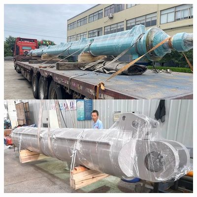Luffing Hydraulischer Zylinder Einzel- / Doppelwirkender Kolbenzylinder