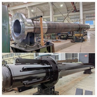Robuste Konstruktion Hydraulischer Zylinder Chromplattierung Selbstgesteuerte Anti-Rotation