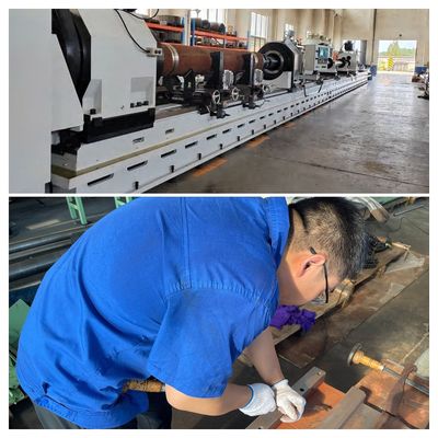 Skiving Roller Brennmaschine mit 4000L Kühlgerät
