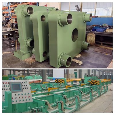Hydraulische Kaltziehmaschine mit Zuggeschwindigkeit von 100 m/min und Zugleistung von 5 t