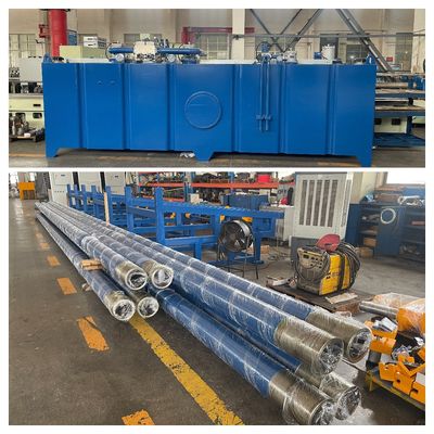 Seamless Tube Cold Draw Bench Ausgestattet mit Rexroth Hydraulikpumpe Stützen Zeichnung